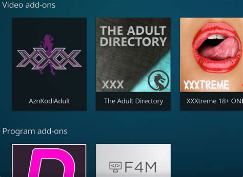 kodi add on porn|XBMC Adult 18+ Add